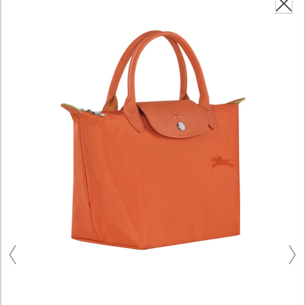 COPY - Longchamp le Pliage carot/orange small tote bag